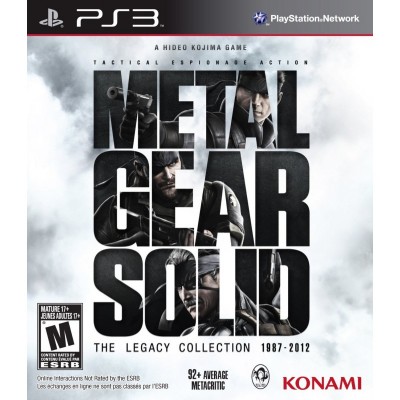 Metal Gear Solid - The Legacy Collection (1987-2012) [PS3, английская версия]